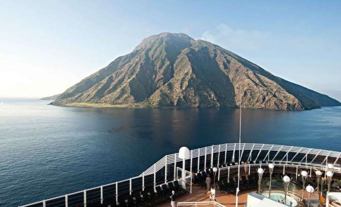 Uitzicht MSC Splendida